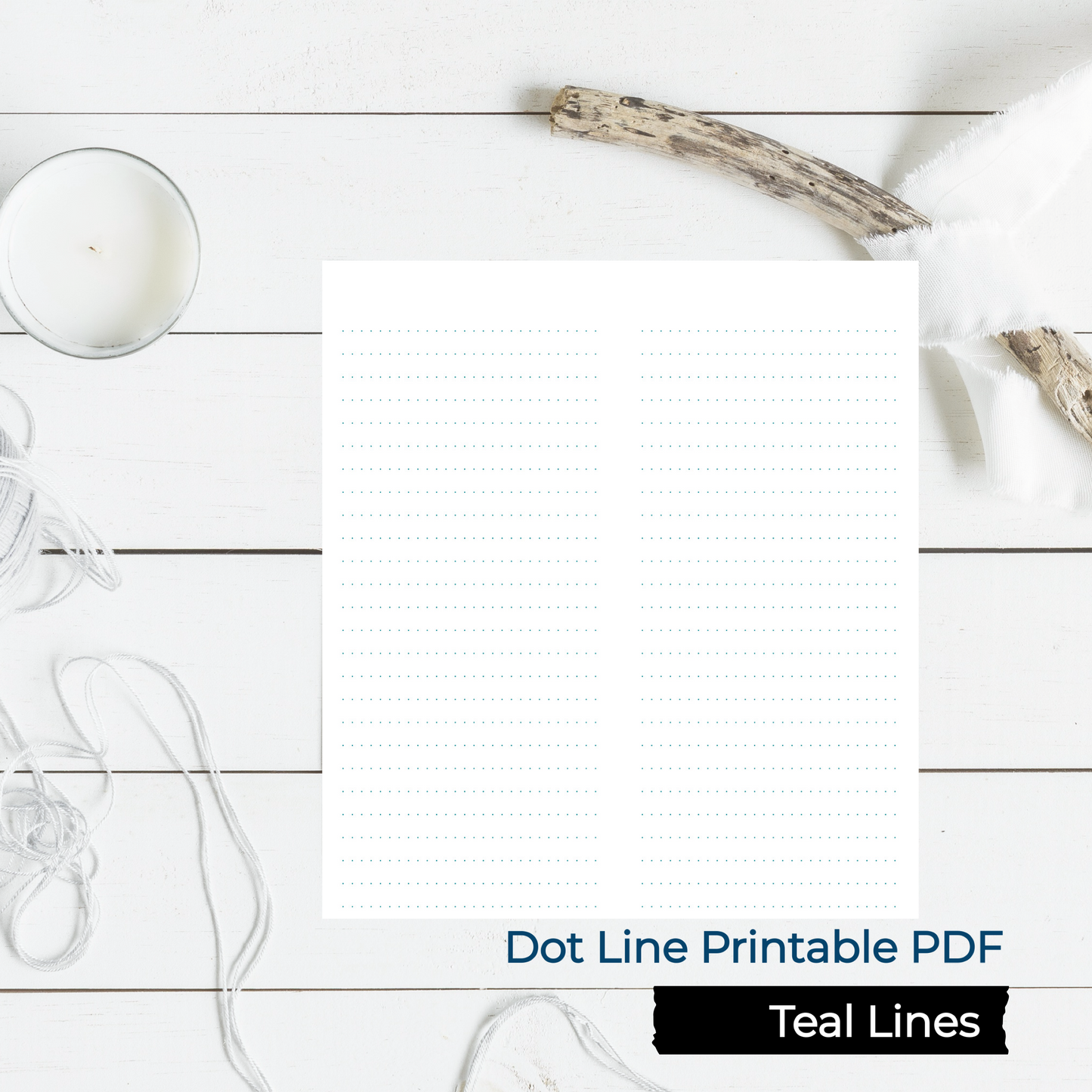 DOT LINE Book Binding Signature Printable-PDF
