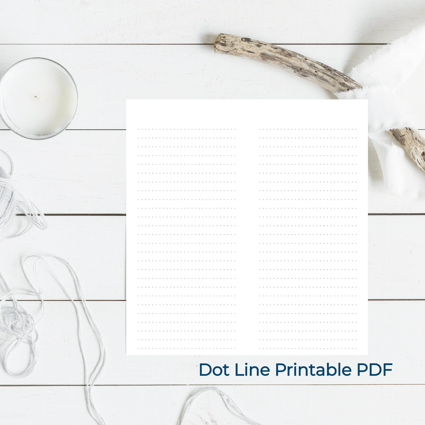 DOT LINE Book Binding Signature Printable-PDF