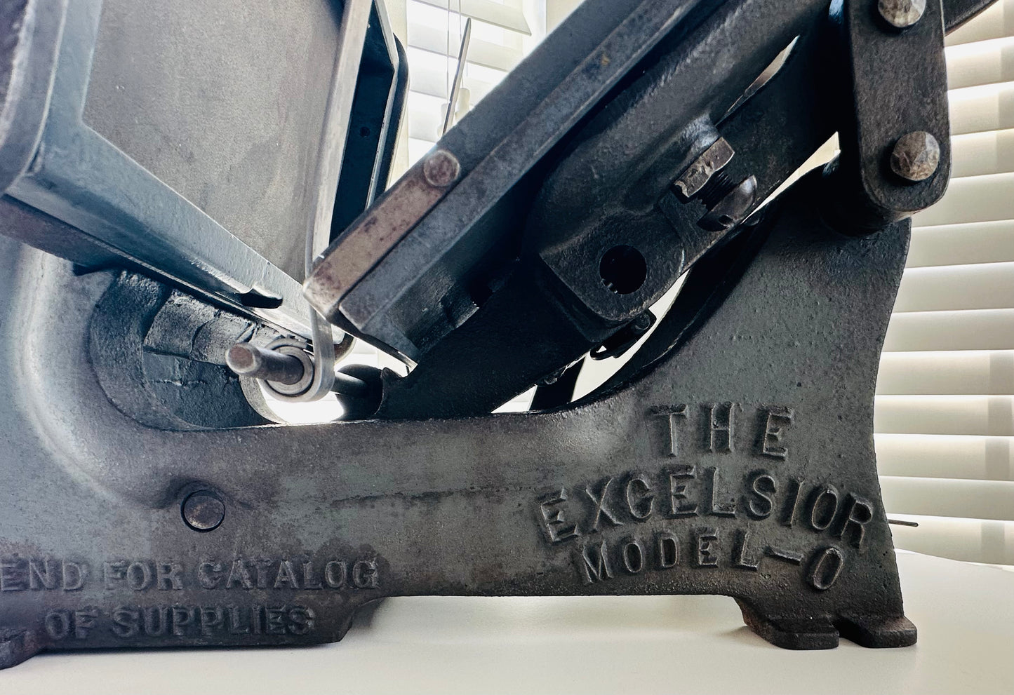Vintage Kelsey Excelsior Model O 5"x8" Tabletop Letterpress