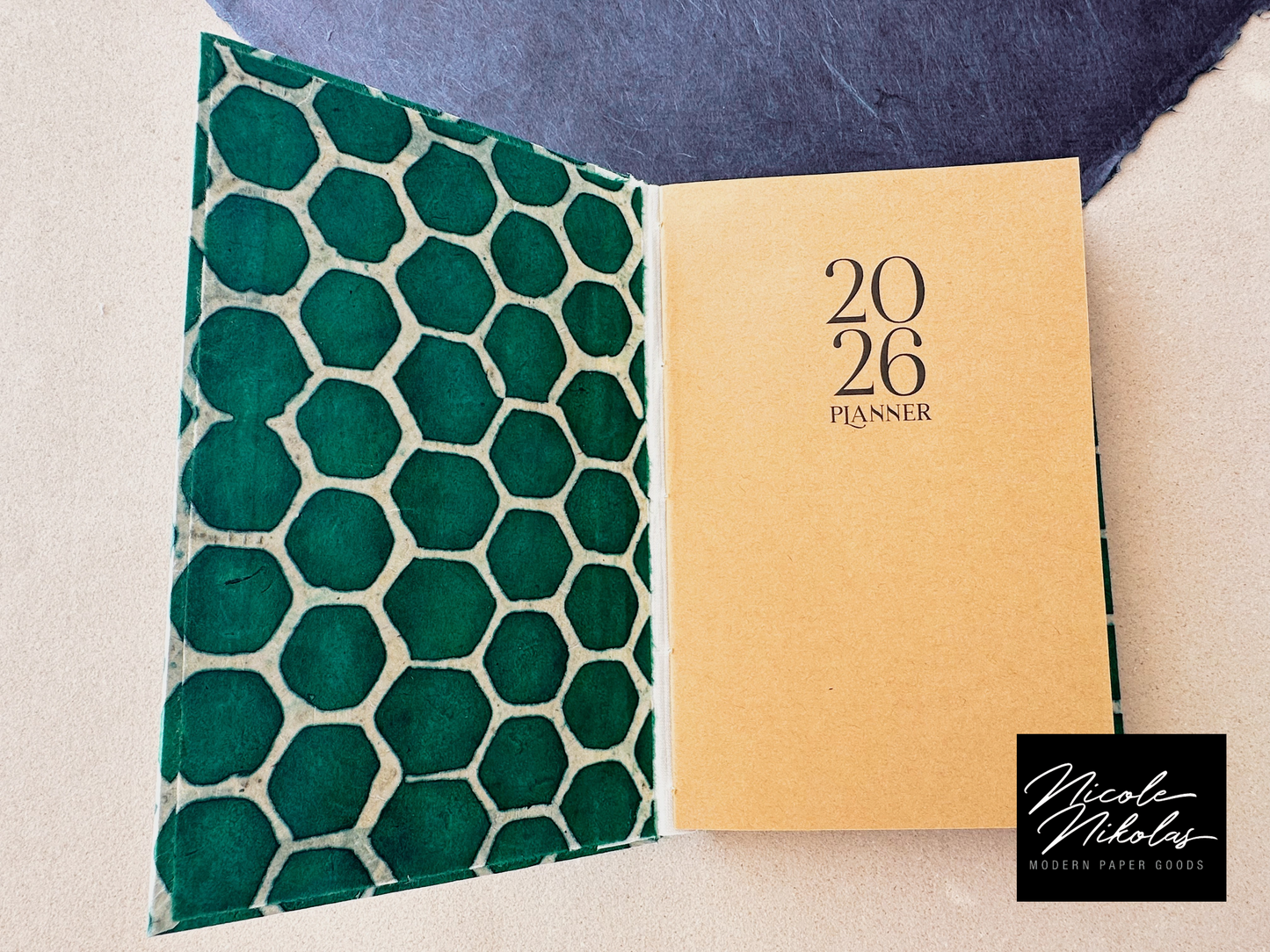 2026 Printable MONTHLY Planner Digital PDF - Book Binding Signatures