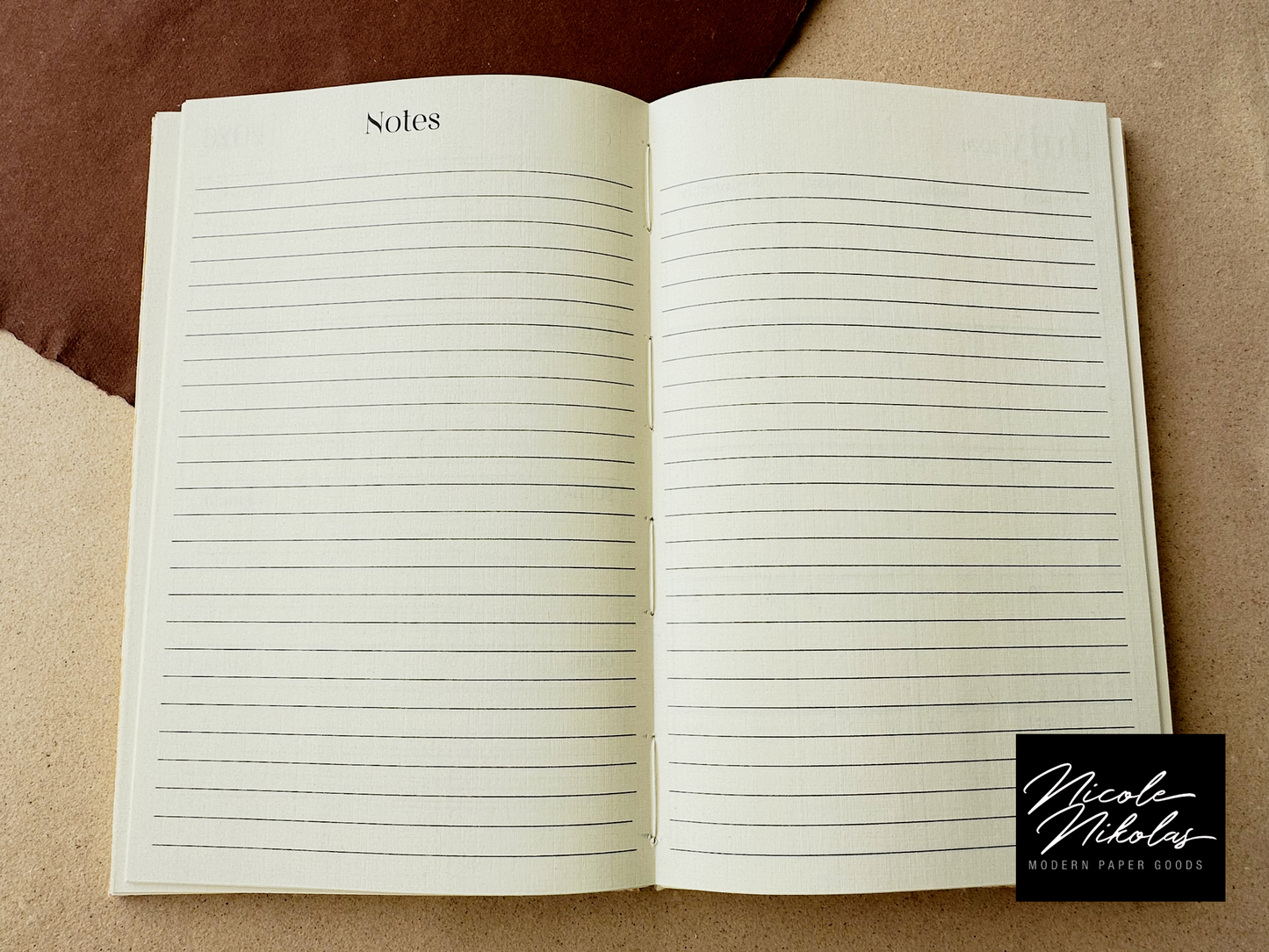 2026 Printable WEEKLY Planner Digital PDF - Book Binding Signatures
