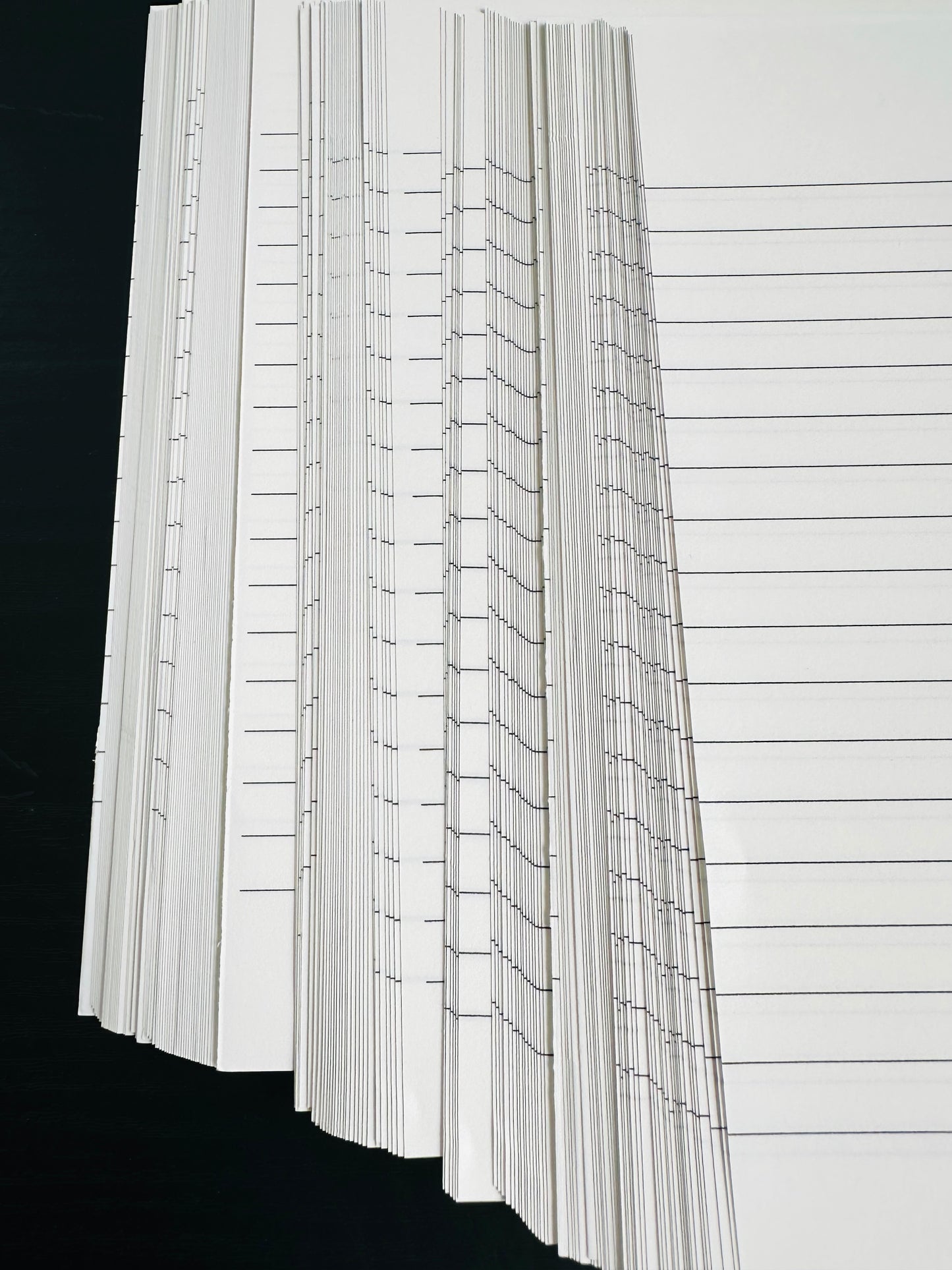 IMPERFECT Printed Book Binding Paper - Middle Margin