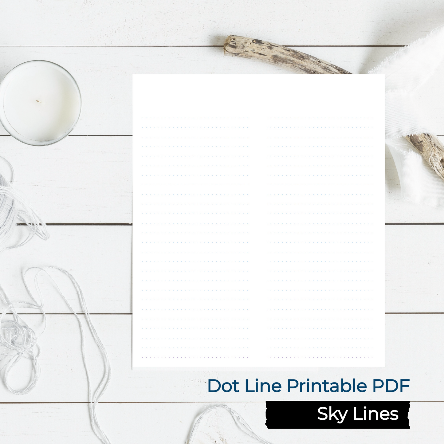 DOT LINE  Book Binding Signature Printable-PDF