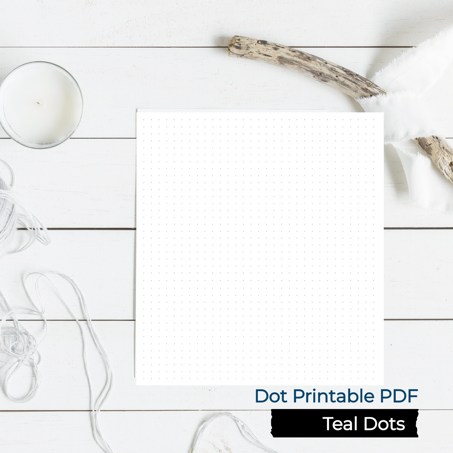 DOT GRID  Book Binding Signature Printable-PDF