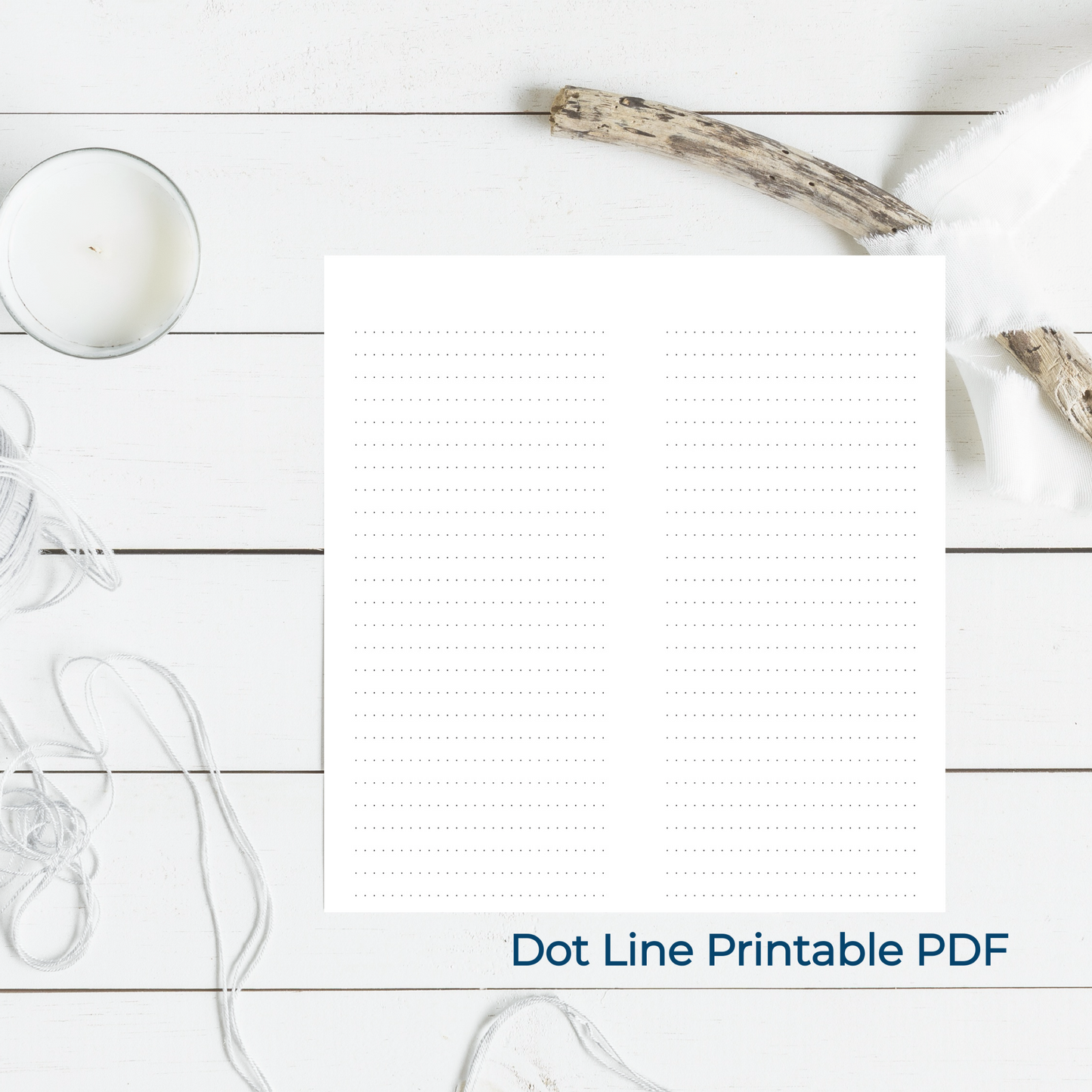 DOT LINE  Book Binding Signature Printable-PDF